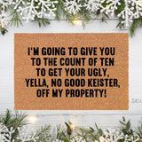 Personalized Coir Doormat
